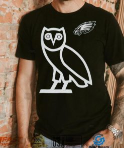 OVO x NFL Midnight Philadelphia Eagles OG Owl T Shirt