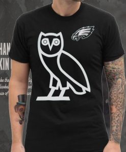 OVO x NFL Midnight Philadelphia Eagles OG Owl T Shirt