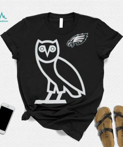 OVO x NFL Midnight Philadelphia Eagles OG Owl T Shirt