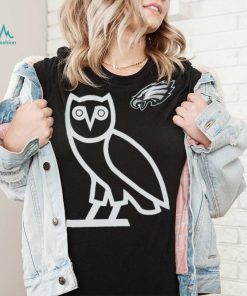 OVO x NFL Midnight Philadelphia Eagles OG Owl T Shirt