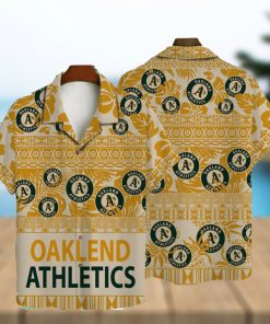 Oakland Athletics Major League Baseball 3D AOP Aloha Hawaiian Shirt