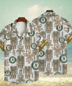 Oakland Athletics Major League Baseball 3D AOP Hawaiian Shirt