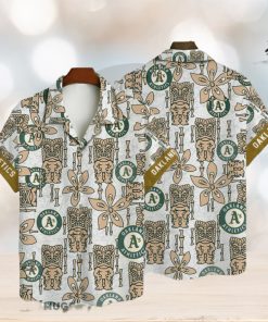 Oakland Athletics Major League Baseball 3D AOP Hawaiian Shirt