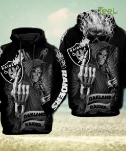 Oakland Raiders 3D Printed Hoodie Ver 2