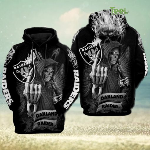 Oakland Raiders 3D Printed Hoodie Ver 2
