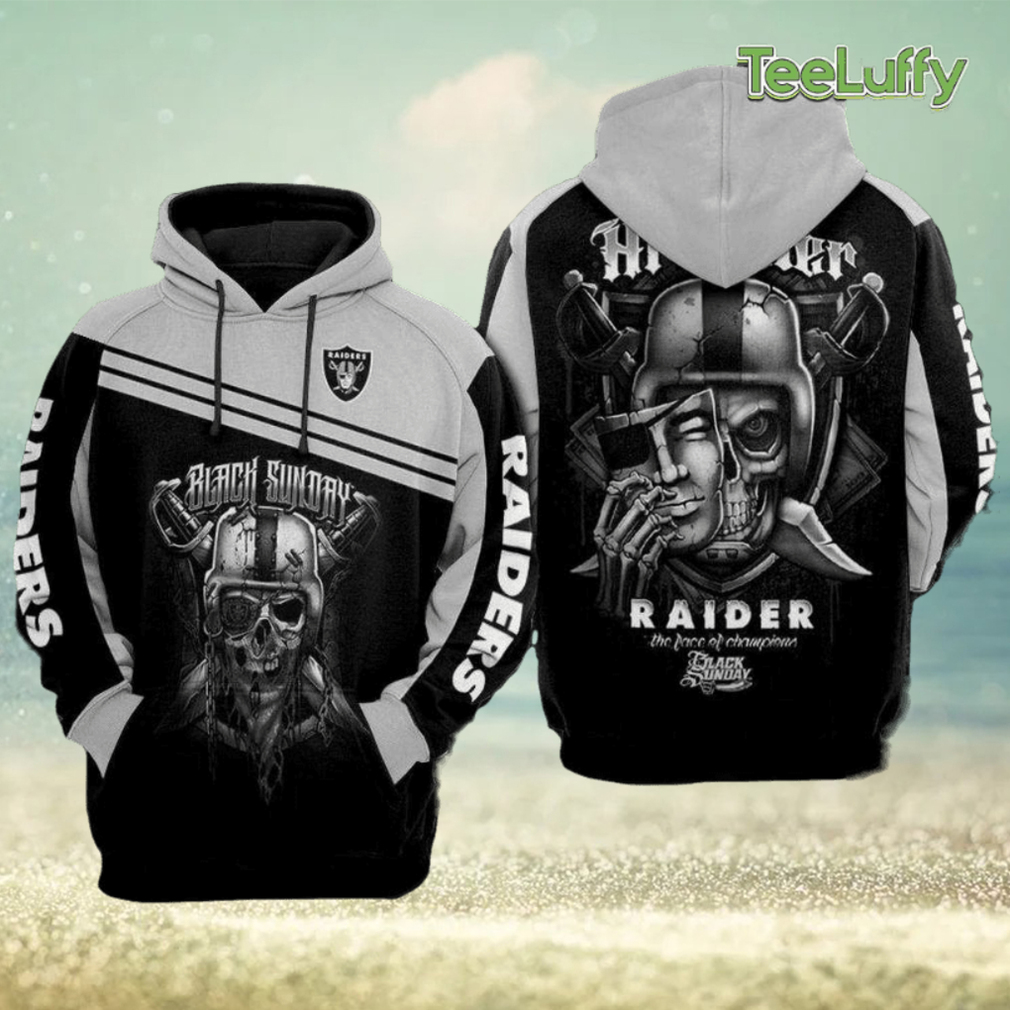 Oakland Raiders 3D Printed Hoodie Oakland Raiders 3D Printed Hoodie