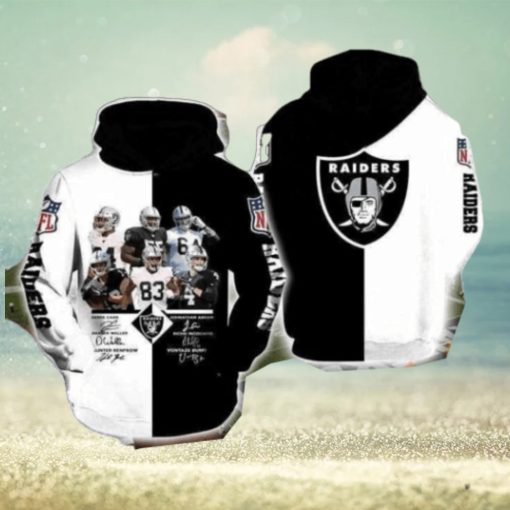 Oakland Raiders For Nfl Lover Hoodie 3D Sweatshirt Tshirt Football Gift