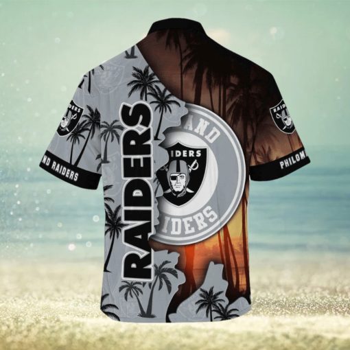 Oakland Raiders NFL Customized Summer Hawaii Shirt For Sports Enthusiasts