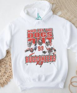 Official 2000 Tampa Bay Buccaneers Who Let the Dogs Out Mike Alstott and Warrick Dunn Shirt, hoodie, sweater, long sleeve and tank top Official 2000 Tampa Bay Buccaneers Who Let the Dogs Out Mike Alstott and Warrick Dunn Shirt