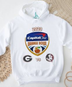 Official 2023 Capital One Orange Bowl Georgia Vs Florida State College Football Bowl Logo Shirt