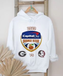 Official 2023 Capital One Orange Bowl Georgia Vs Florida State College Football Bowl Logo Shirt