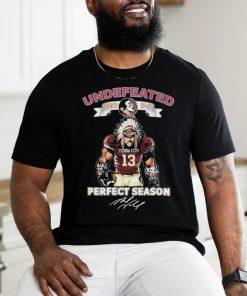 Official 2023 Florida State Football Undefeated Perfect Season 13 0 Signature Shirt