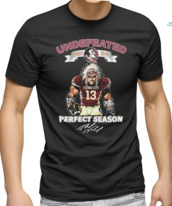 Official 2023 Florida State Football Undefeated Perfect Season 13 0 Signature Shirt