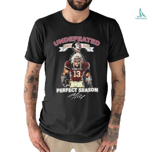 Official 2023 Florida State Football Undefeated Perfect Season 13 0 Signature Shirt