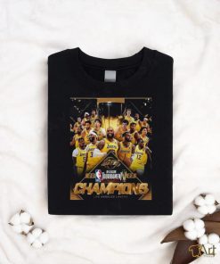 Official 2023 NBA In Season Tournament Champions Los Angeles Lakers Lake Show Art Work Shirt