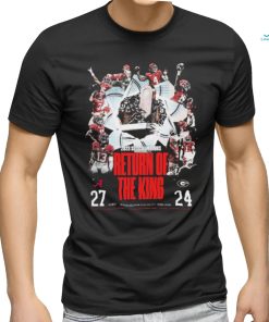 Official 2023 SEC Football Champions Alabama Crimson Tide Return Of The King Shirt