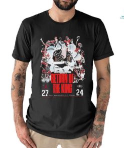 Official 2023 SEC Football Champions Alabama Crimson Tide Return Of The King Shirt