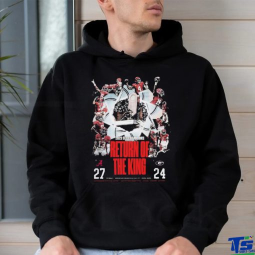 Official 2023 SEC Football Champions Alabama Crimson Tide Return Of The King Shirt