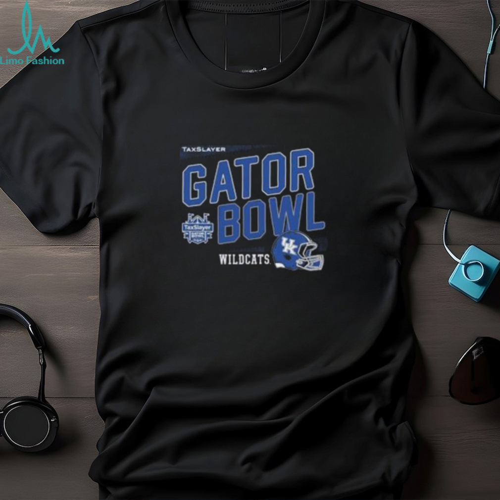 Official 2023 Taxslayer Gator Bowl Kentucky Wildcats Helmet Unisex T Shirt Official 2023 Taxslayer Gator Bowl Kentucky Wildcats Helmet Unisex T Shirt