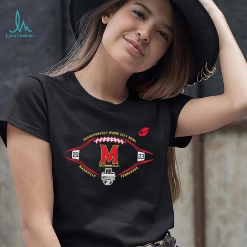 Official 2023 Transperfect Music City Bowl Maryland Terrapins Shirt