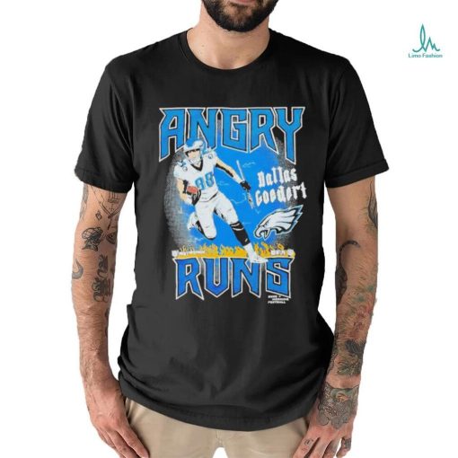 Official Angry Runs Eagles Dallas Goedert Good Morning Football T Shirt