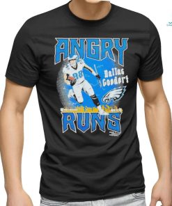 Official Angry Runs Eagles Dallas Goedert Good Morning Football T Shirt