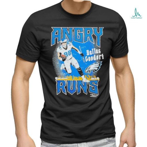 Official Angry Runs Eagles Dallas Goedert Good Morning Football T Shirt