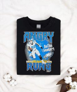 Official Angry Runs Eagles Dallas Goedert Good Morning Football T Shirt