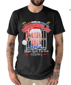 Official Anti Joe Biden Compromised Christmas Republican Ugly T Shirt