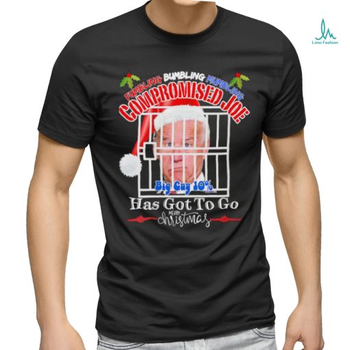 Official Anti Joe Biden Compromised Christmas Republican Ugly T Shirt