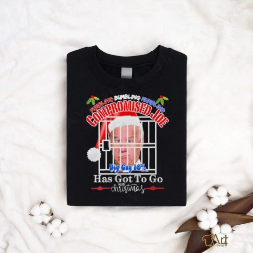 Official Anti Joe Biden Compromised Christmas Republican Ugly T Shirt