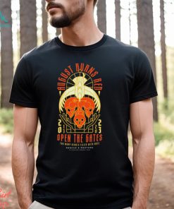 Official August Burns Red Open the Gates 2013 2023 Shirt