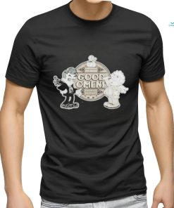 Official Aziraphale The Angel Good Mens Crowley The Demon T Shirt