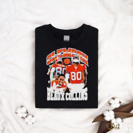 Official Beaux Collins 80 Clemson Tigers Graphic T Shirt