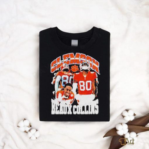 Official Beaux Collins 80 Clemson Tigers Graphic T Shirt
