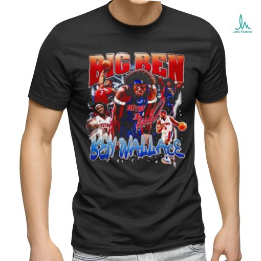 Official Ben Wallace Big Ben Basketball T Shirt