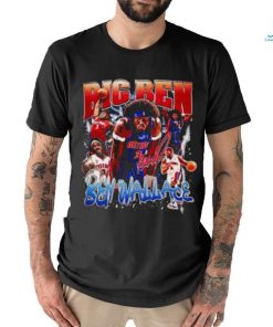 Official Ben Wallace Big Ben Basketball T Shirt