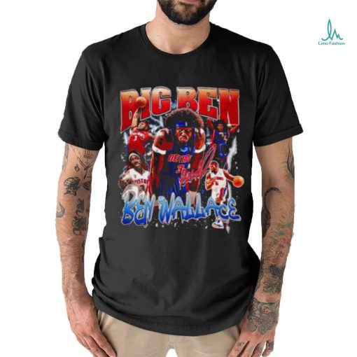 Official Ben Wallace Big Ben Basketball T Shirt