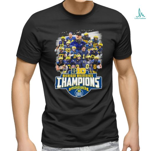 Official Big 10 Michigan Wolverines Team Champions 2023 Shirt