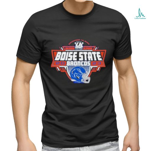 Official Boise State Broncos LA Bowl Hosted By Gronk 2023 T Shirt