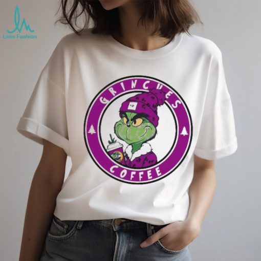 Official Boujee Grinch coffee Baltimore Ravens shirt