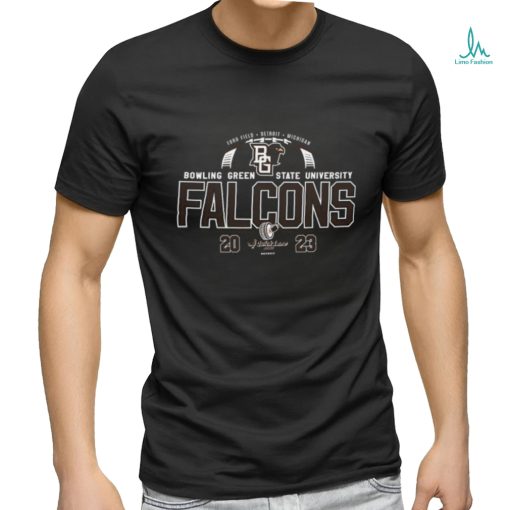 Official Bowling Green Falcons 2023 Quick Lane Bowl Graphic Shirt