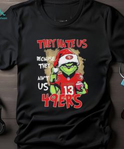 Official Brock Purdy Grinch They Hate Us Because They Ain’t Us SF 49ers Christmas Shirt, hoodie, sweater, long sleeve and tank top Official Brock Purdy Grinch They Hate Us Because They Ain’t Us SF 49ers Christmas Shirt
