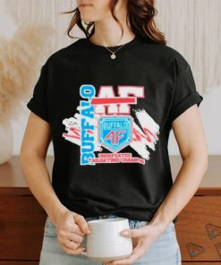 Official Buffalo wave buffalo af undefeated tailgating champs T shirt