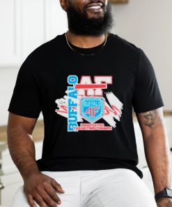 Official Buffalo wave buffalo af undefeated tailgating champs T shirt