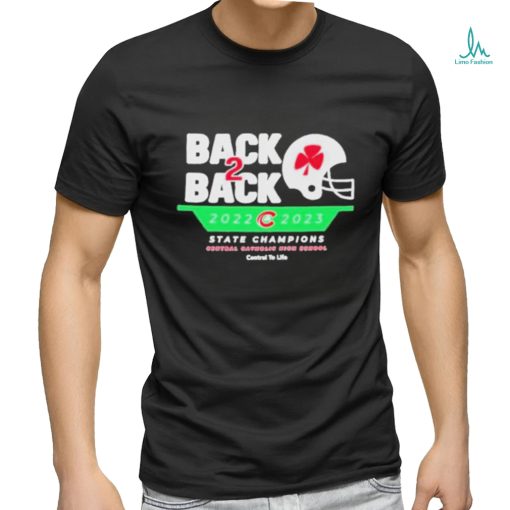 Official CCHS Football Back 2 Back State Champions 2022 2023 T Shirt