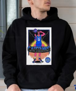 Official Capitanes Poster Tour Arena Ciudad De Mexico Dec 10 & 13 2023 Shirt
