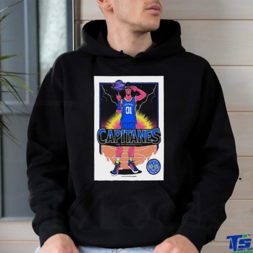 Official Capitanes Poster Tour Arena Ciudad De Mexico Dec 10 & 13 2023 Shirt