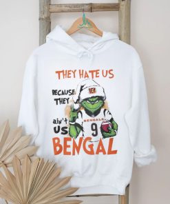 Official Cincinnati Bengals Grinch Joe Burrow They Hate Us Because Ain’t Us Nfl Christmas Shirt