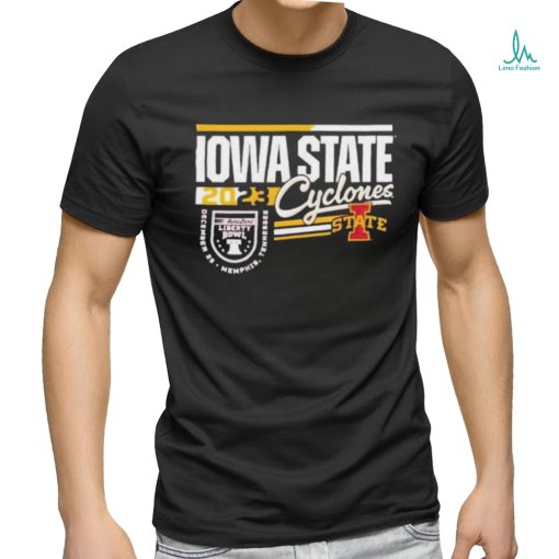 Official College Football Bowl Games 2023 Liberty Bowl December 29 Iowa State Cyclones Logo T Shirt